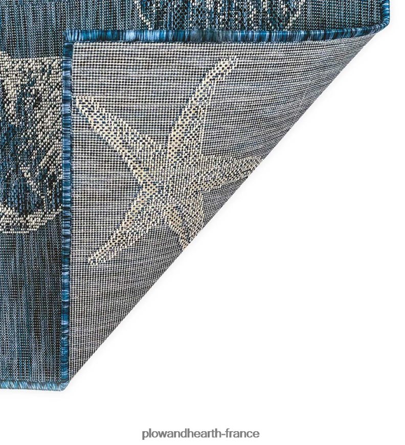 Tapis en polypropylène à coques texturées intérieur/extérieur Plow & Hearth 8642F61367 articles ménagers