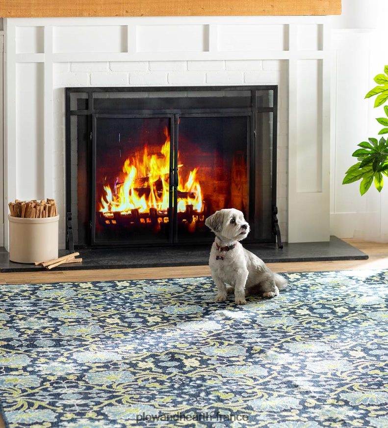 Tapis en polypropylène pour jardin intérieur/extérieur Brunswick Plow & Hearth 8642F61362 articles ménagers