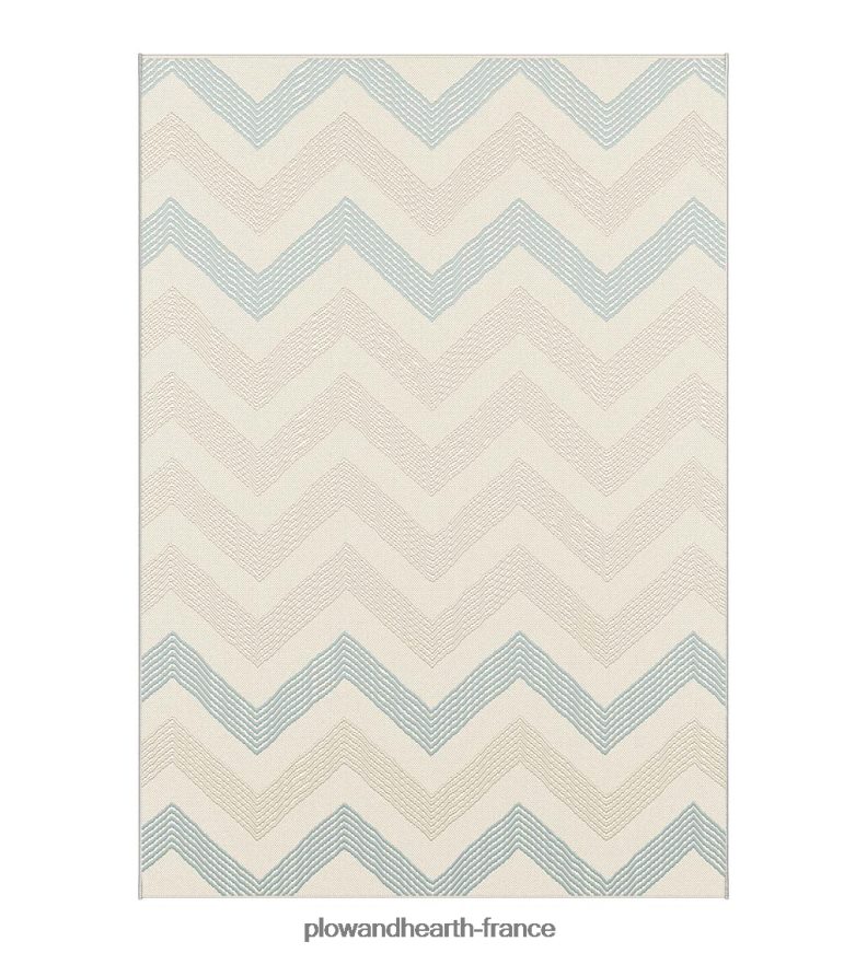 Tapis à grand tirage intérieur/extérieur, 5' x 8' - brun Plow & Hearth 8642F61437 articles ménagers