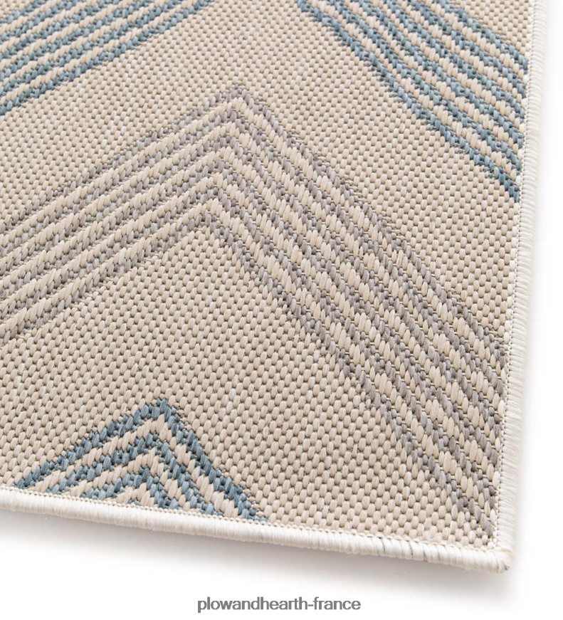 Tapis à grand tirage intérieur/extérieur, 5' x 8' - brun Plow & Hearth 8642F61437 articles ménagers