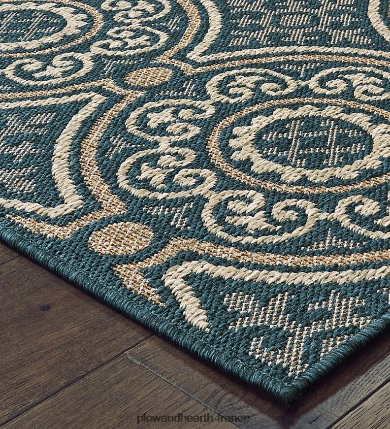 Tapis intérieur/extérieur Cambridge Circles Plow & Hearth 8642F61394 articles ménagers