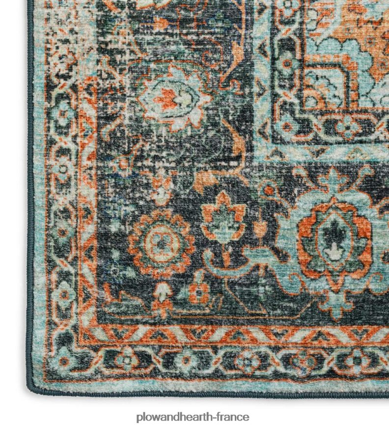 Tapis médaillon de moulin de tombes d'intérieur/extérieur Plow & Hearth 8642F61318 articles ménagers