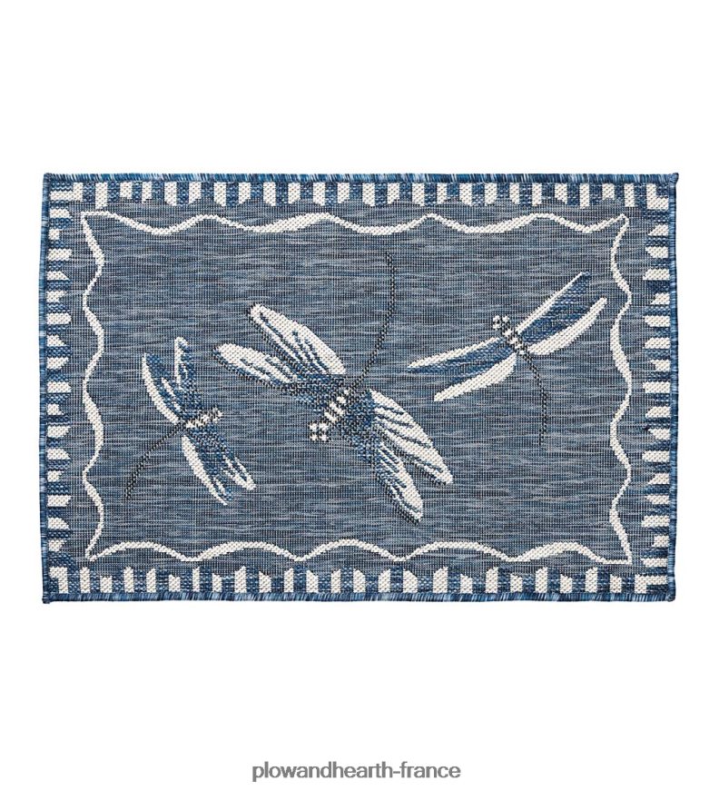 tapis libellule intérieur/extérieur Plow & Hearth 8642F61361 articles ménagers
