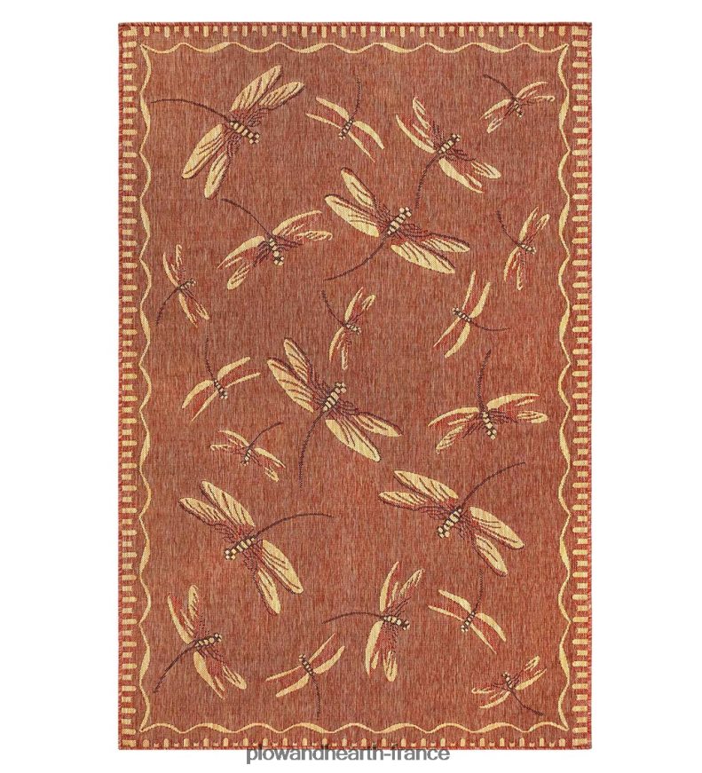 tapis libellule intérieur/extérieur Plow & Hearth 8642F61361 articles ménagers