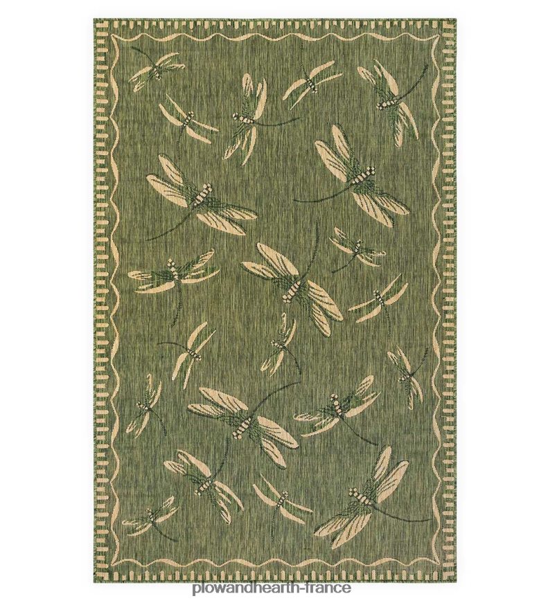 tapis libellule intérieur/extérieur Plow & Hearth 8642F61361 articles ménagers