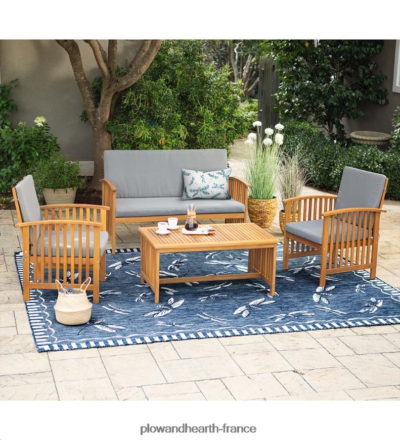 tapis libellule intérieur/extérieur Plow & Hearth 8642F61361 articles ménagers