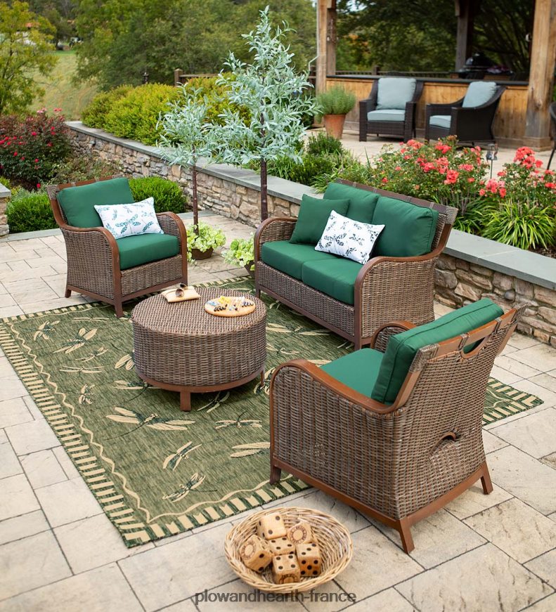 tapis libellule intérieur/extérieur Plow & Hearth 8642F61361 articles ménagers