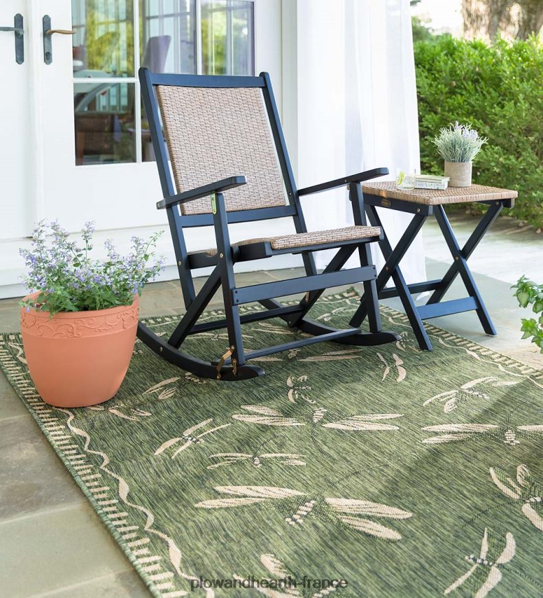 tapis libellule intérieur/extérieur Plow & Hearth 8642F61361 articles ménagers