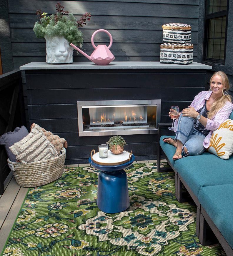 tapis salon Clearwater chapiteau intérieur/extérieur Plow & Hearth 8642F61454 articles ménagers