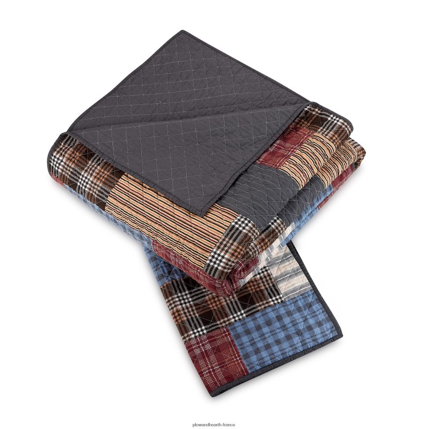 Ensemble 3 pièces de courtepointe en coton pour bord de cabine - grand lit/grand lit Plow & Hearth 8642F62653 articles ménagers