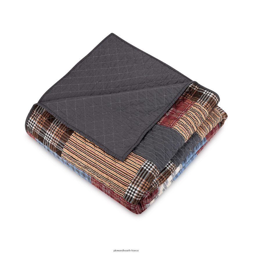 Ensemble 3 pièces de courtepointe en coton pour bord de cabine - grand lit/grand lit Plow & Hearth 8642F62653 articles ménagers