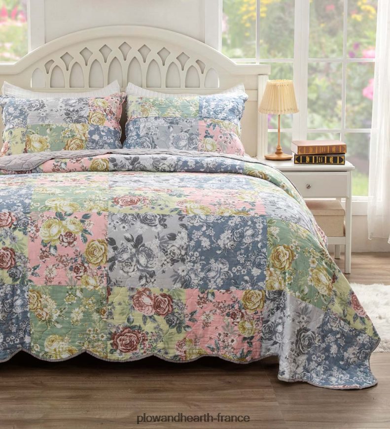 parure de lit matelassée Deborah Plow & Hearth 8642F62664 articles ménagers