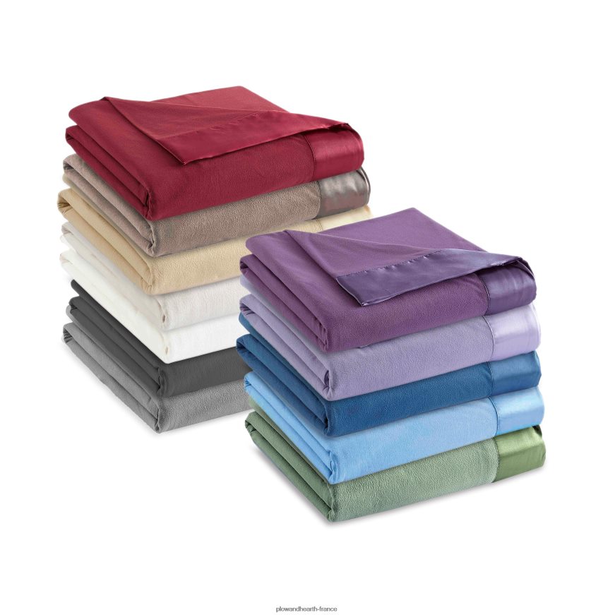 couverture légère en micro flanelle toute l’année - améthyste - king Plow & Hearth 8642F62688 articles ménagers