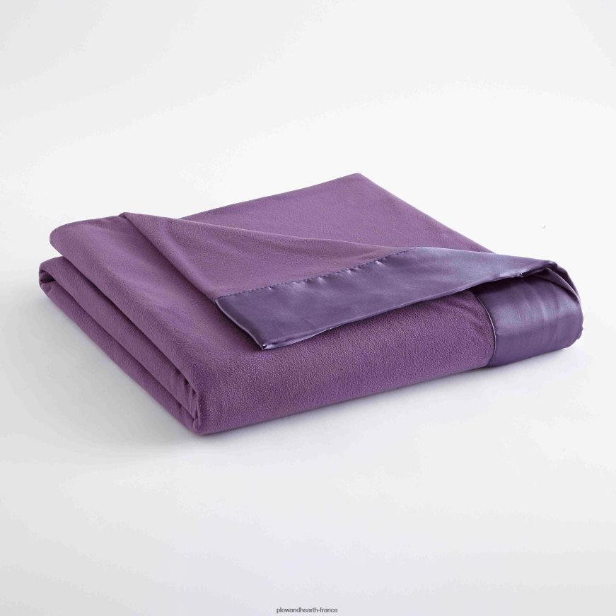 couverture légère en micro flanelle toute l’année - améthyste - king Plow & Hearth 8642F62688 articles ménagers