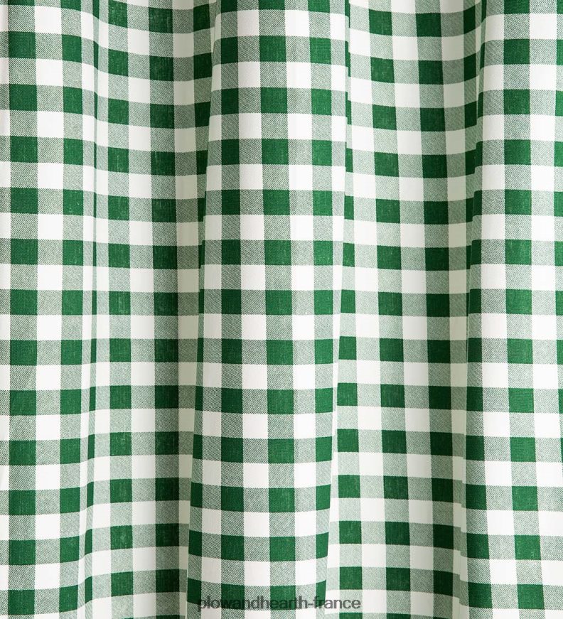 Paires de rideaux à œillets à carreaux isolés et économes en énergie thermalogic Plow & Hearth 8642F62555 articles ménagers