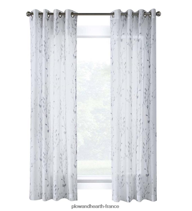 panneau de rideau à œillets nottoway Plow & Hearth 8642F62590 articles ménagers