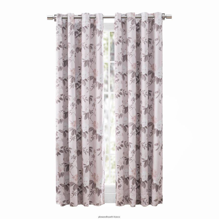 panneau à œillets occultant ultime aimee - blush - 52 x 63 Plow & Hearth 8642F62578 articles ménagers