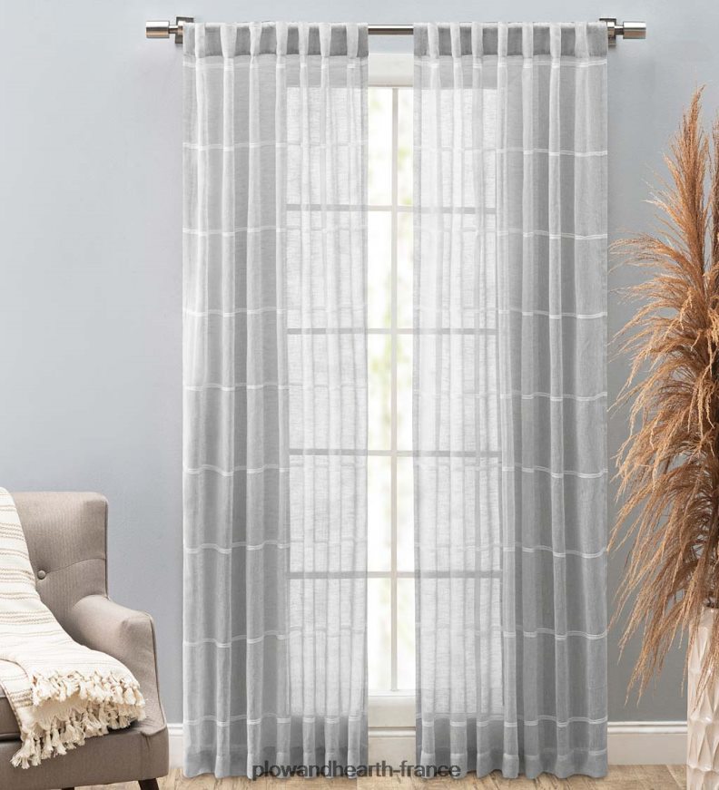 panneau à rayures horizontales Plow & Hearth 8642F62599 articles ménagers