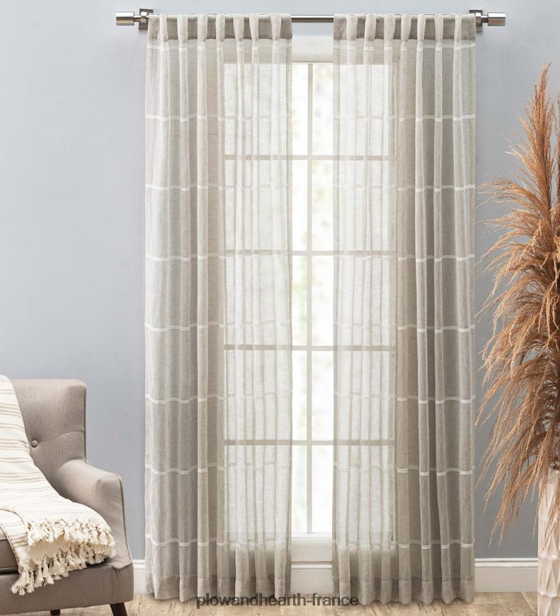 panneau à rayures horizontales Plow & Hearth 8642F62599 articles ménagers