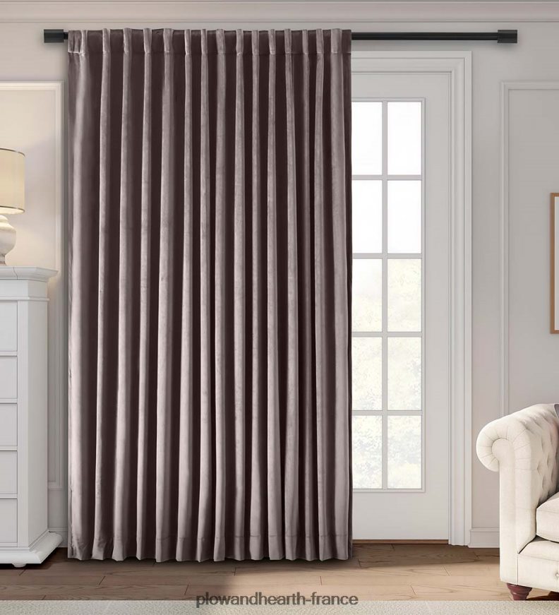 rideaux de velours Plow & Hearth 8642F62605 articles ménagers