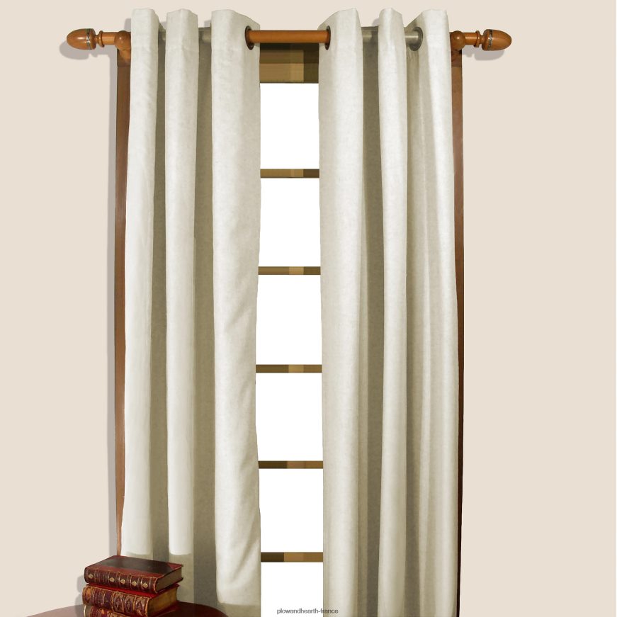 rideaux isolés à œillets économes en énergie Plow & Hearth 8642F62575 articles ménagers