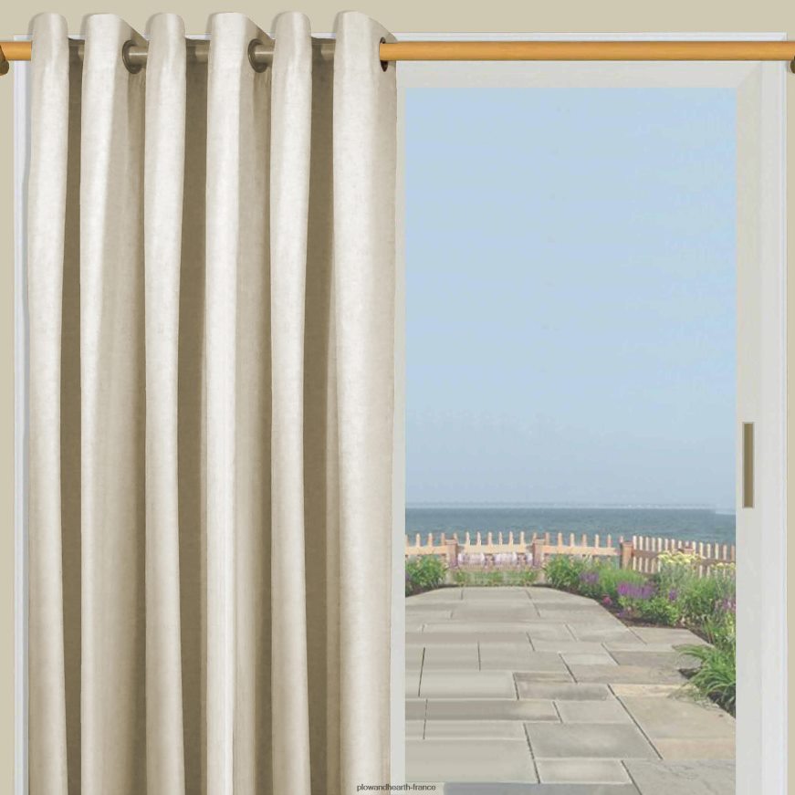 rideaux isolés à œillets économes en énergie Plow & Hearth 8642F62575 articles ménagers