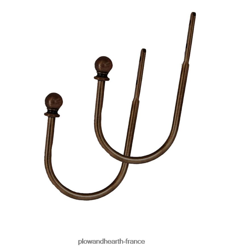 retenues, paire - bronze Plow & Hearth 8642F62641 articles ménagers