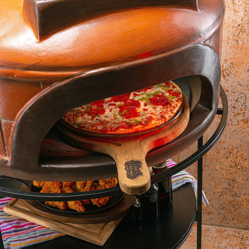 Four à pizza Talavera Ravello Plow & Hearth 8642F62941 accessoires