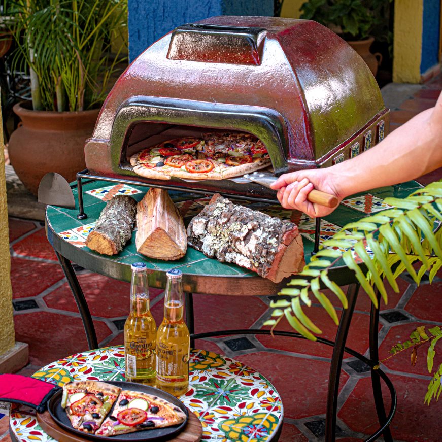 four à pizza talavera etna Plow & Hearth 8642F62942 accessoires