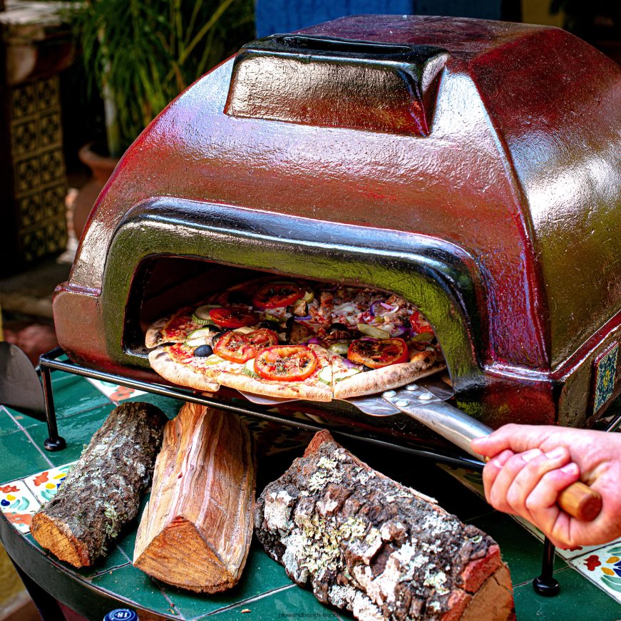 four à pizza talavera etna Plow & Hearth 8642F62942 accessoires