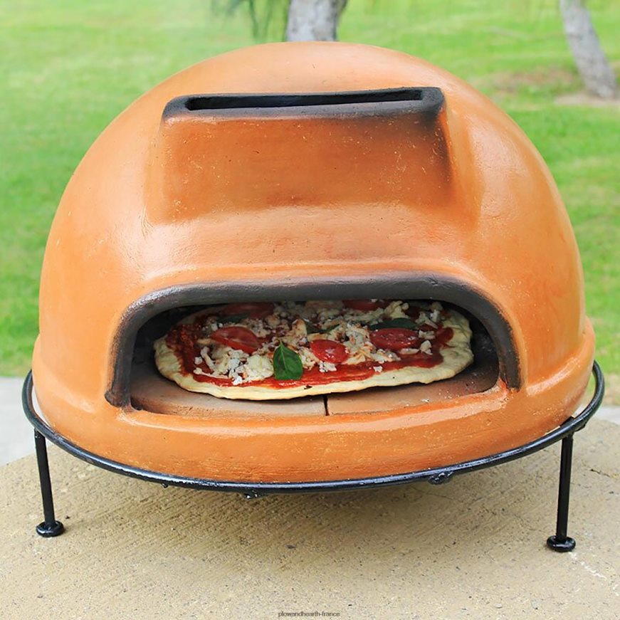 four à pizza talavera liso Plow & Hearth 8642F62946 accessoires
