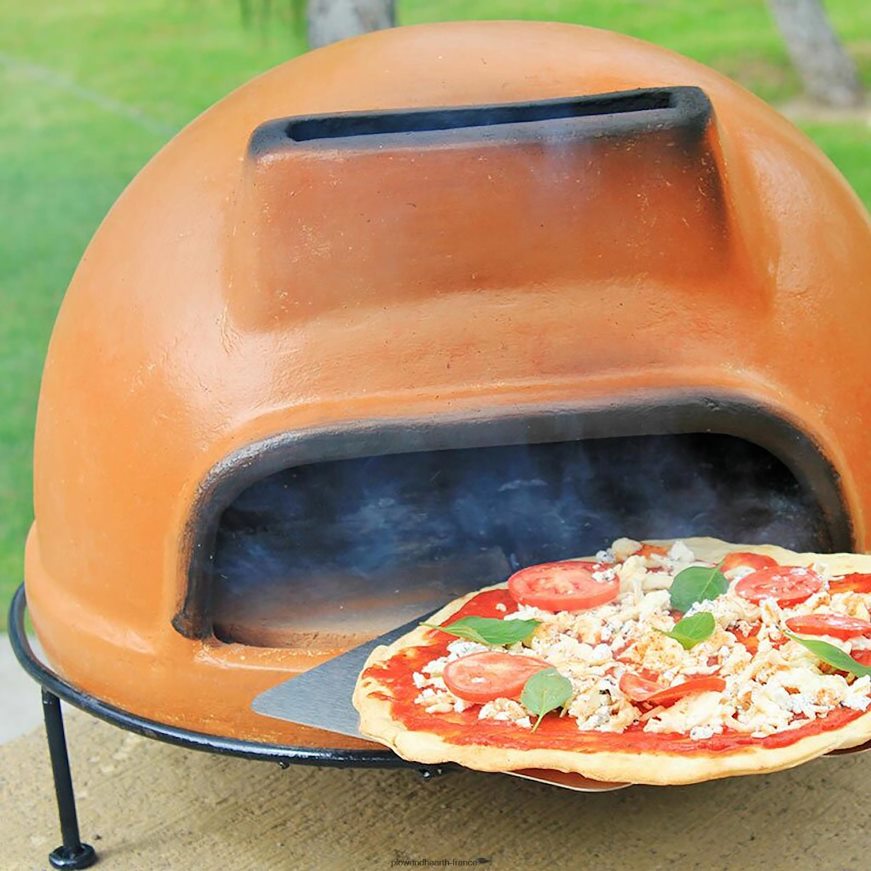 four à pizza talavera liso Plow & Hearth 8642F62946 accessoires