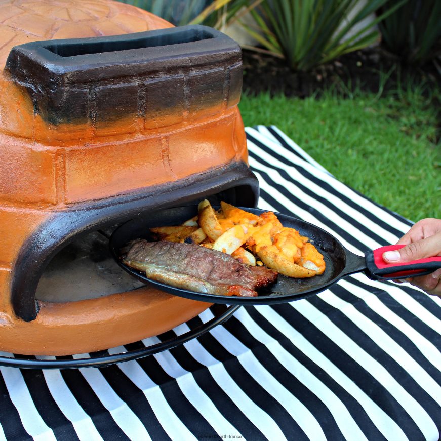 four à pizza talavera sienne Plow & Hearth 8642F62950 accessoires