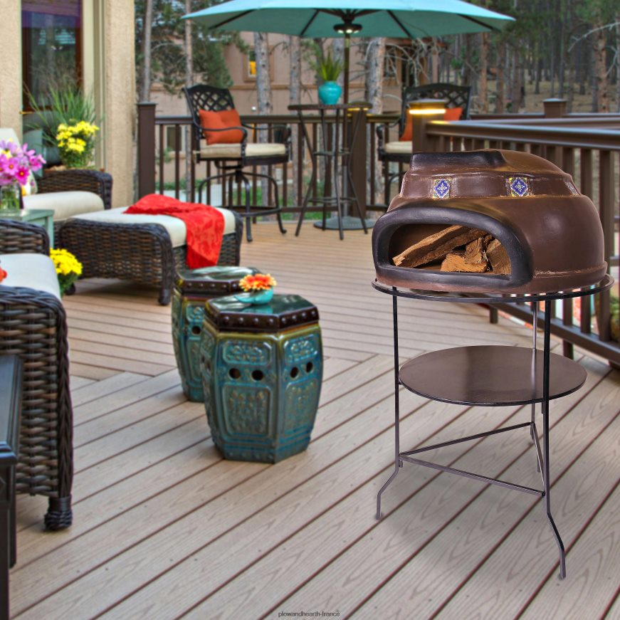 grand four à pizza Talavera Plow & Hearth 8642F62944 accessoires