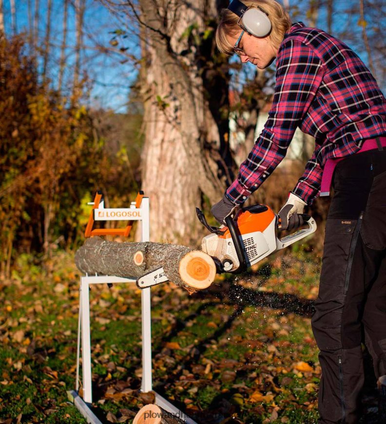 Chevalet porte-bûches intelligent pliable en acier - blanc Plow & Hearth 8642F62960 accessoires