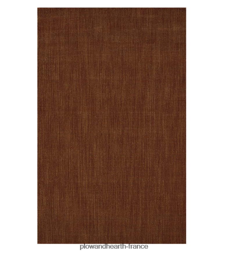 Tapis Dalton en laine mélangée, 2' x 3'6 - paprika Plow & Hearth 8642F62803 accessoires