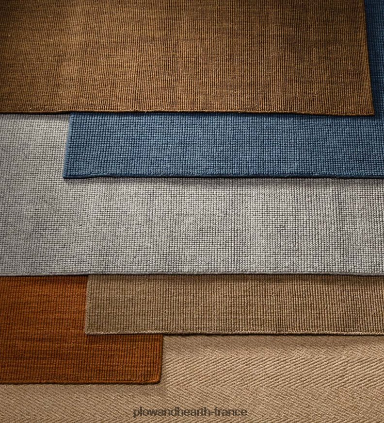 Tapis Dalton en laine mélangée, 3'6 x 5'6 - chocolat Plow & Hearth 8642F62804 accessoires