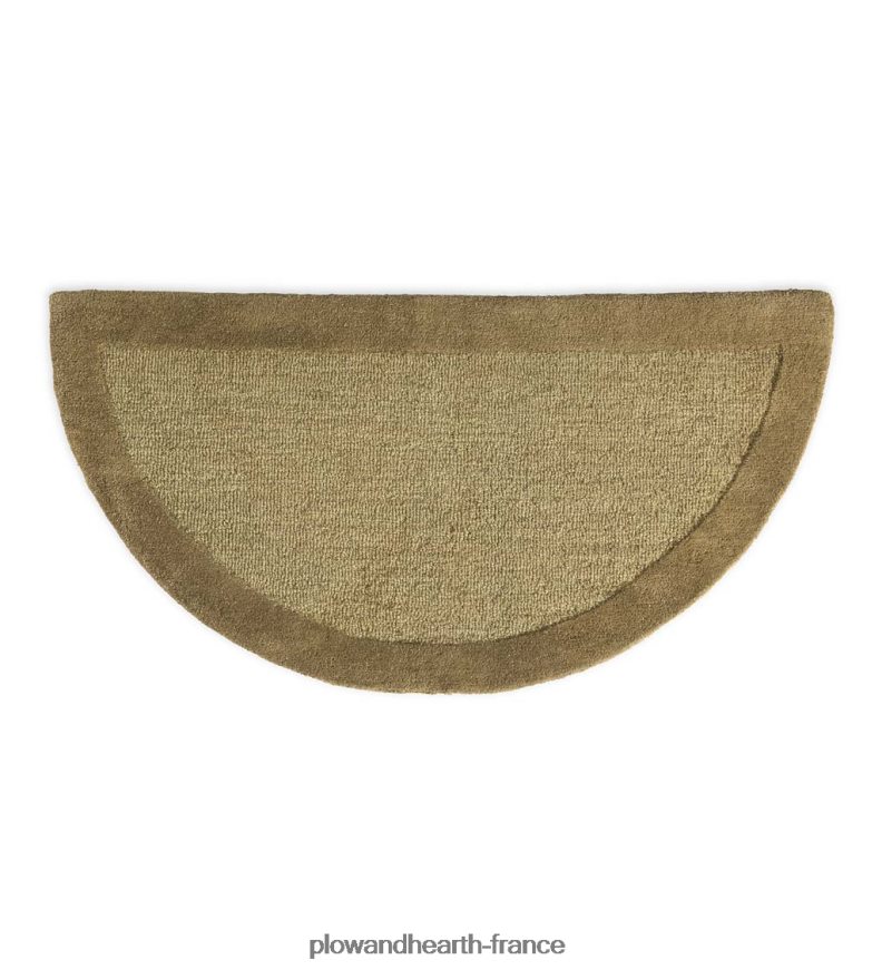Tapis demi-rond à bandes madrid, 2' x 4' - baie Plow & Hearth 8642F62802 accessoires