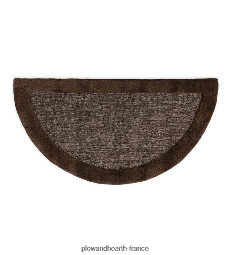 Tapis demi-rond à bandes madrid, 2' x 4' - baie Plow & Hearth 8642F62802 accessoires