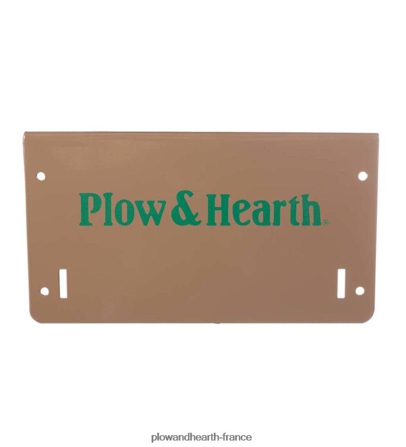 chariot à bois roulant, en acier robuste avec de grandes roues Plow & Hearth 8642F63209 accessoires