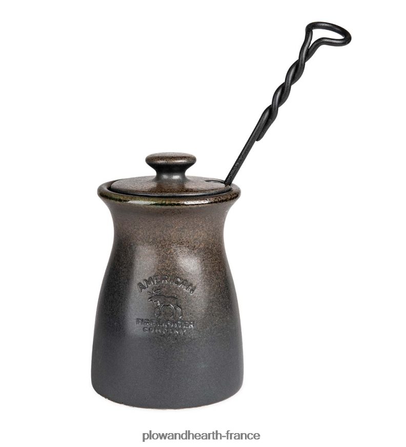 Kit allume-feu américain avec huile de lampe à combustion propre Plow & Hearth 8642F62710 cheminée