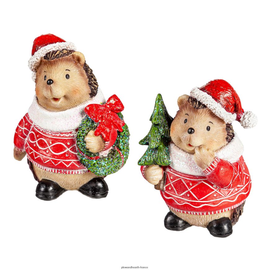 amis de la forêt de vacances, lot de 2 Plow & Hearth 8642F62822 cheminée