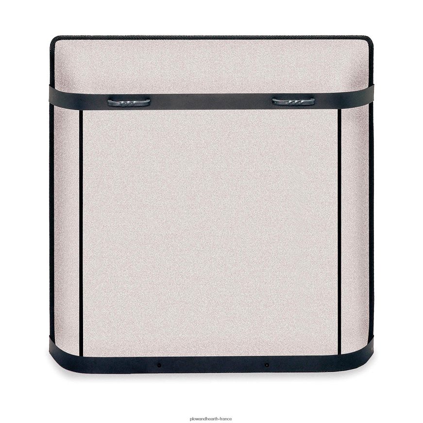 Pare-étincelles de série Medium Custom Iron - 1 501 à 2 300 pouces carrés - noir Plow & Hearth 8642F62917 cheminée