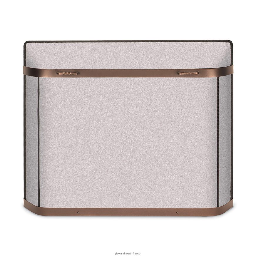 Pare-étincelles de série Medium Custom Iron - 1 501 à 2 300 pouces carrés - noir Plow & Hearth 8642F62917 cheminée