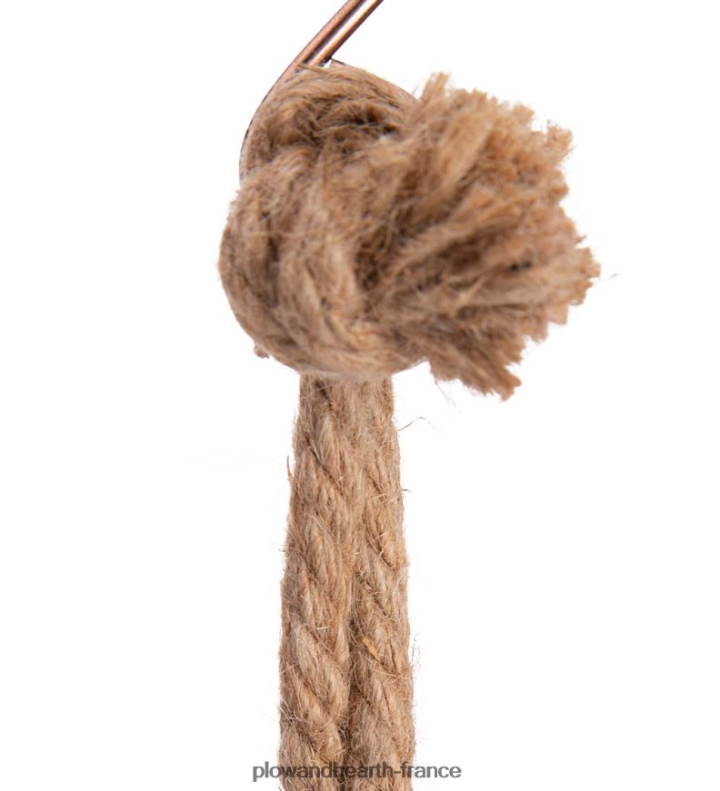 Carillon de cloche en verre d'art solaire - rouge Plow & Hearth 8642F6107 cour et jardin