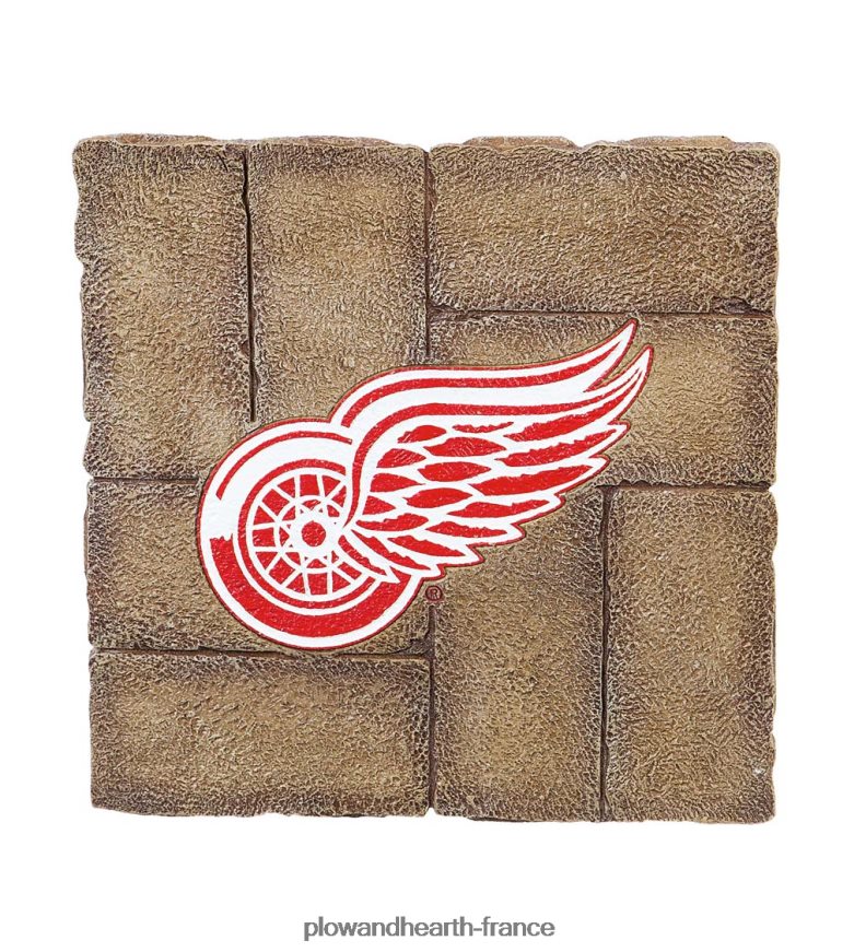 Pavé de pierre de jardin de l'équipe de hockey de la LNH - Vestes bleues Columbus Plow & Hearth 8642F6367 cour et jardin