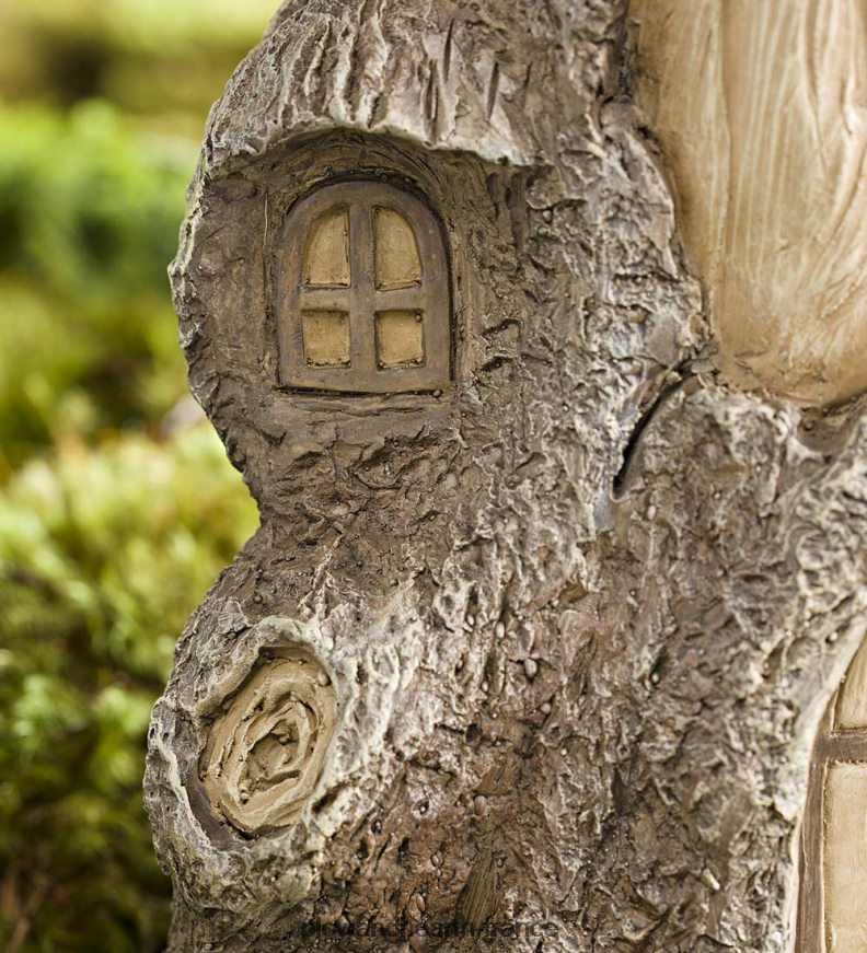 bain d'oiseaux de jardin féerique grandeur nature Plow & Hearth 8642F674 cour et jardin