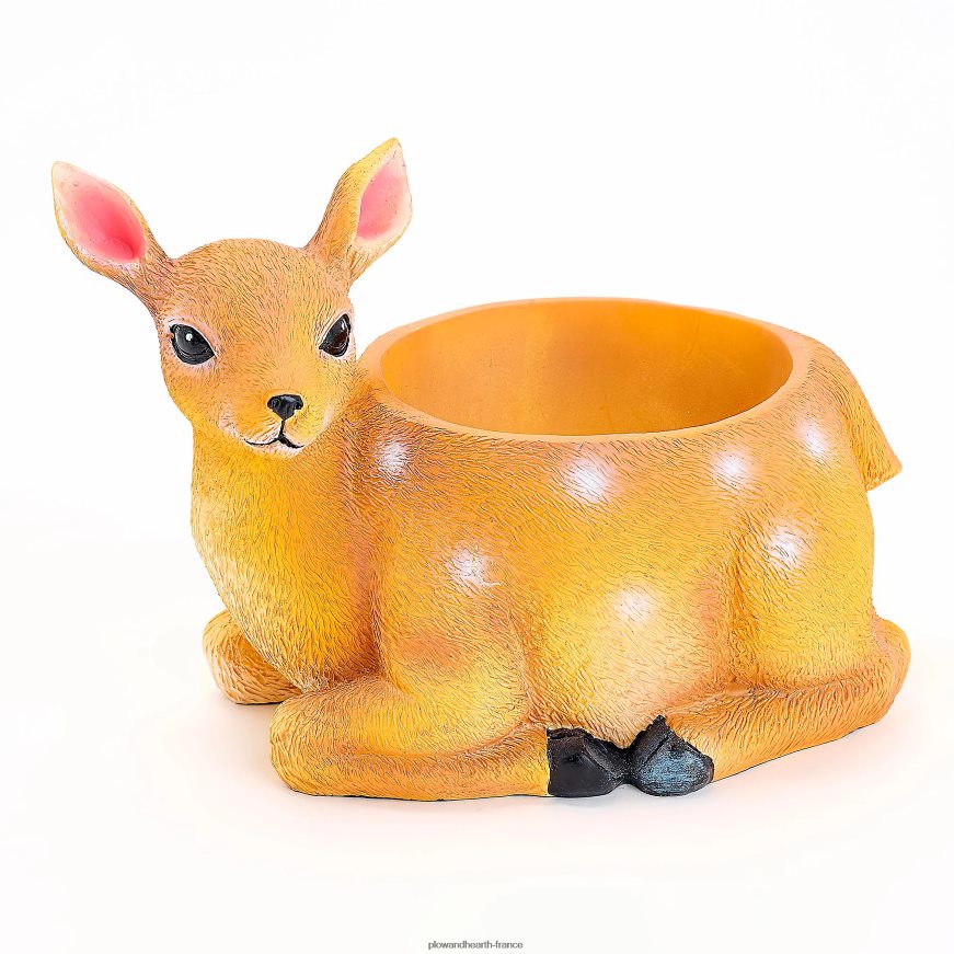 jardinière d'animaux des bois intérieure/extérieure - lapin Plow & Hearth 8642F6344 cour et jardin