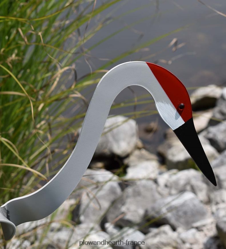 oiseau dansant de grue du Canada Plow & Hearth 8642F6254 cour et jardin