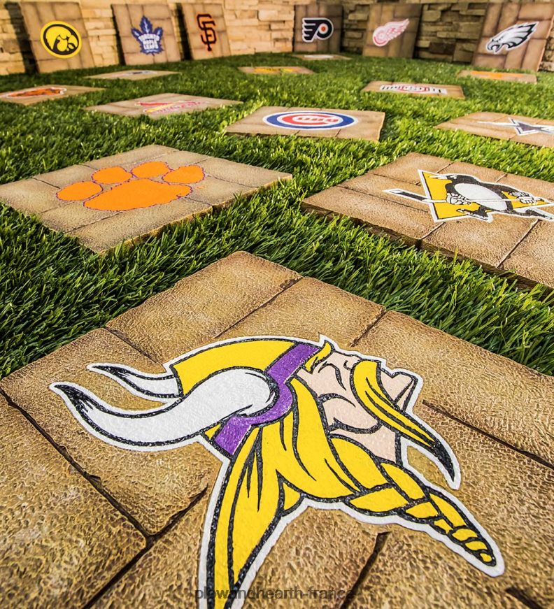 pierre de jardin nfl - jets de new york Plow & Hearth 8642F6165 cour et jardin